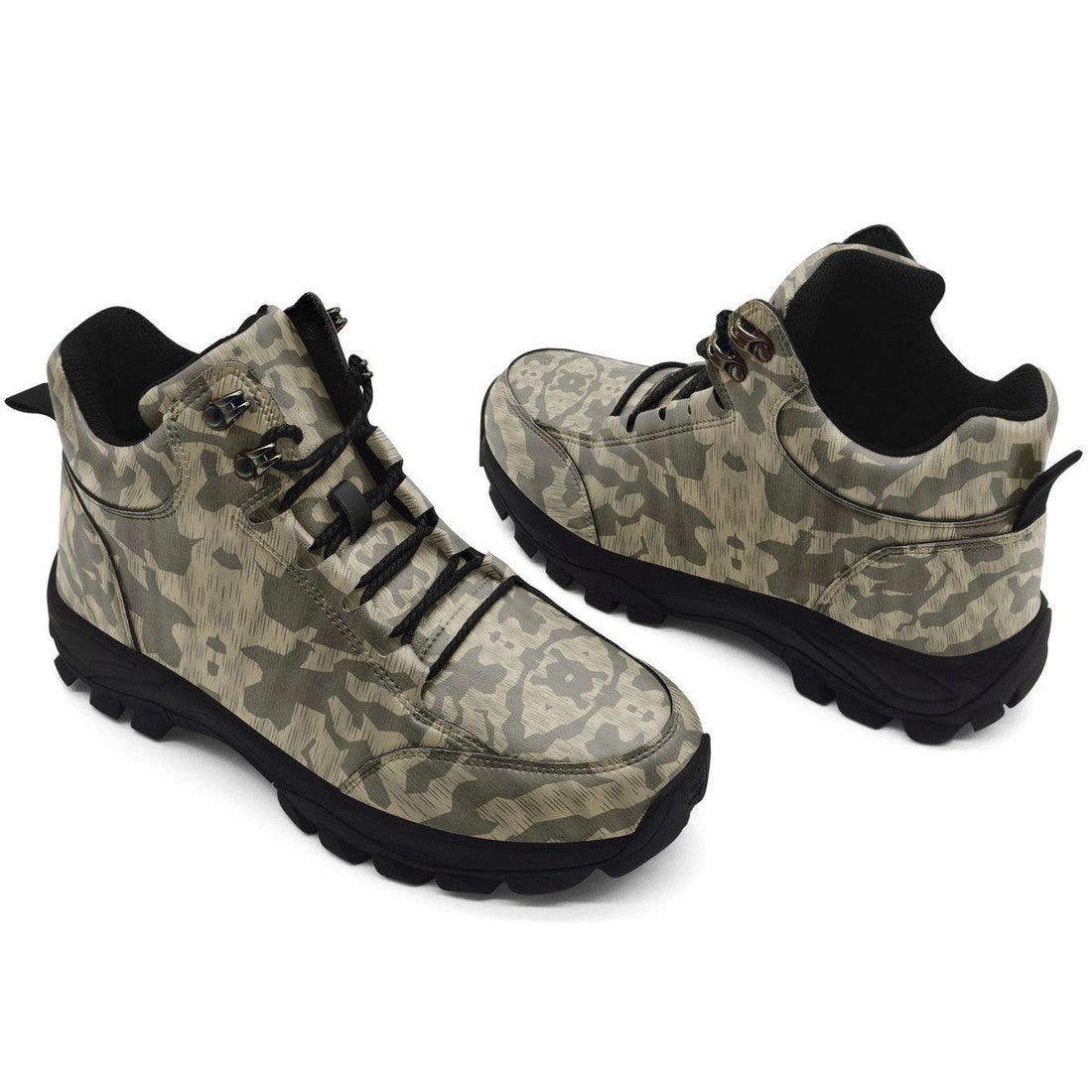Splinter B Luftwaffen-Splittertarnmuster German WWII Camo Patterns Hiking Shoes - OodieGang