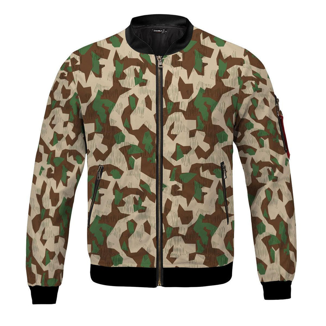 Splittertarnmuster Buntfarbenmuster Colour Pattern Bomber Jacket - OodieGang