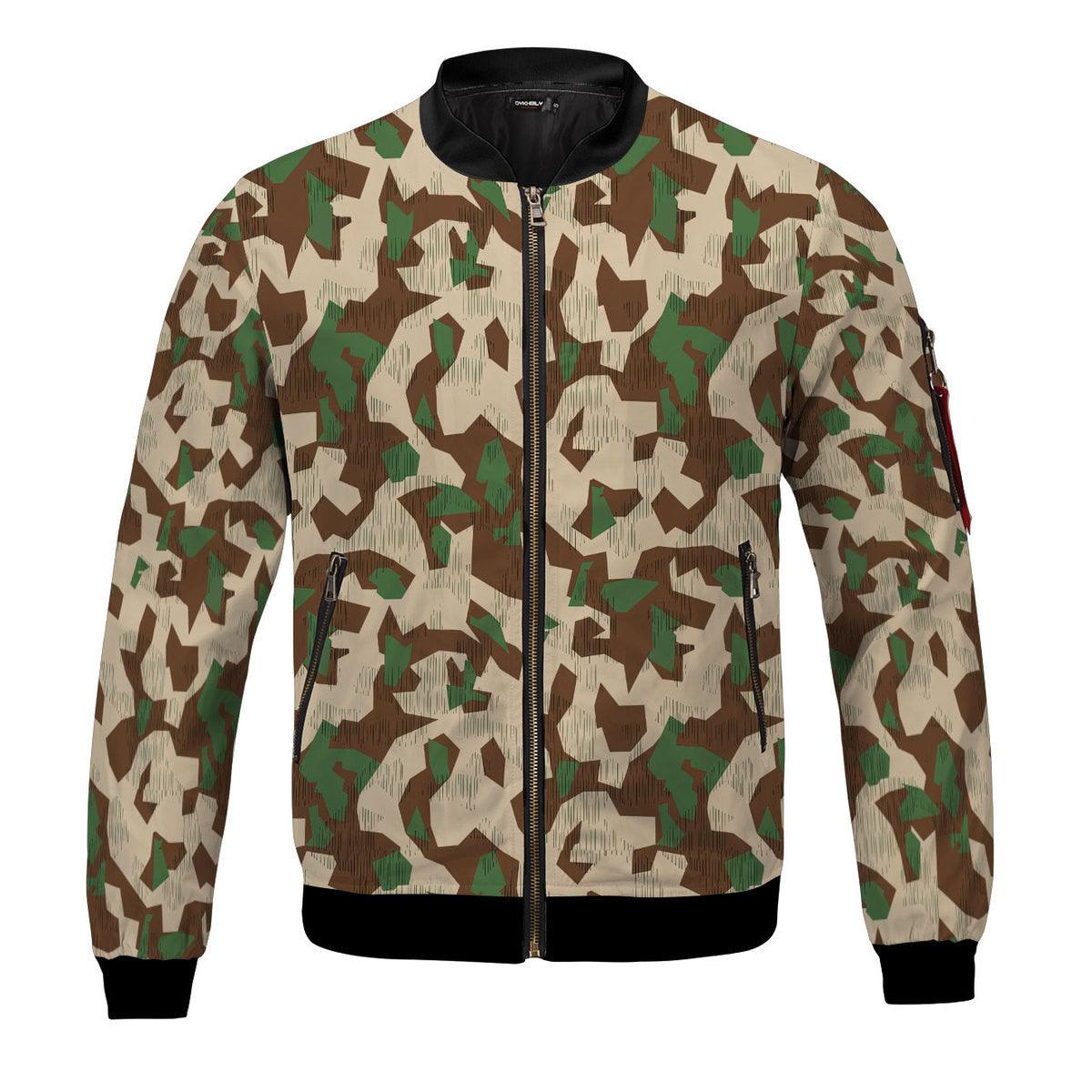 Splittertarnmuster Buntfarbenmuster Colour Pattern Bomber Jacket - DucG