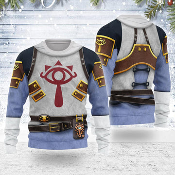 Stealth Set Link Armor Themed Costume Unisex Christmas Wool Sweater - Gearhomie.com