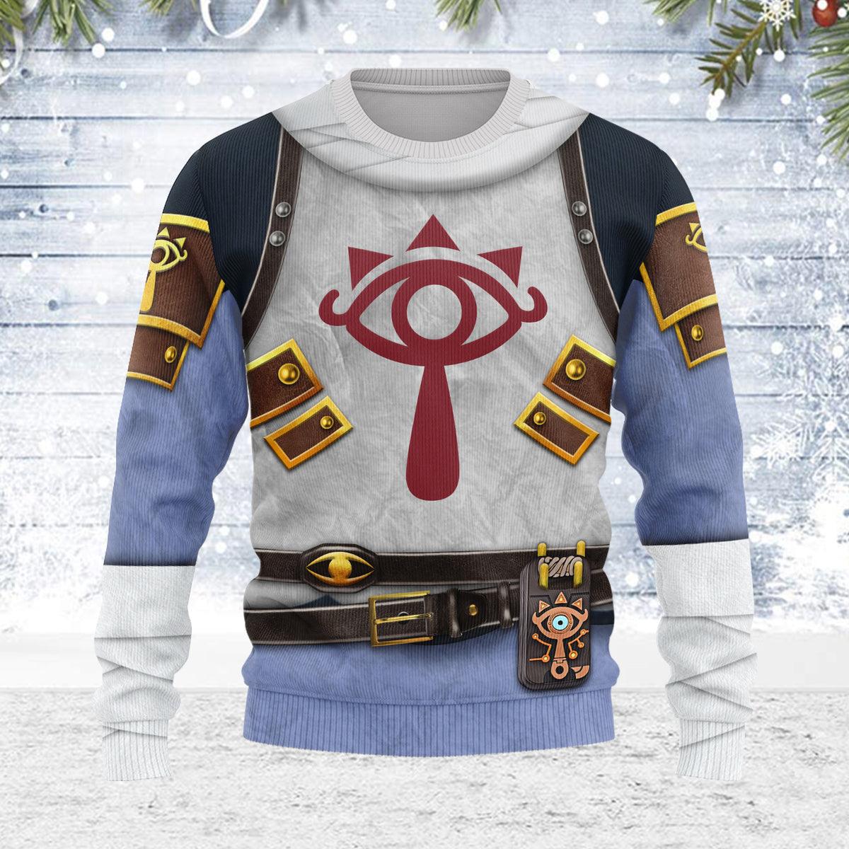 Stealth Set Link Armor Themed Costume Unisex Christmas Wool Sweater - Gearhomie.com