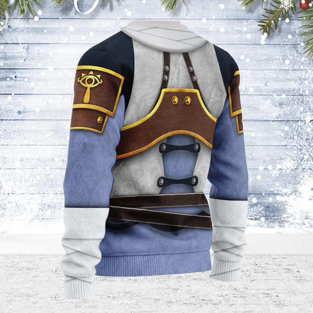Stealth Set Link Armor Themed Costume Unisex Christmas Wool Sweater - Gearhomie.com