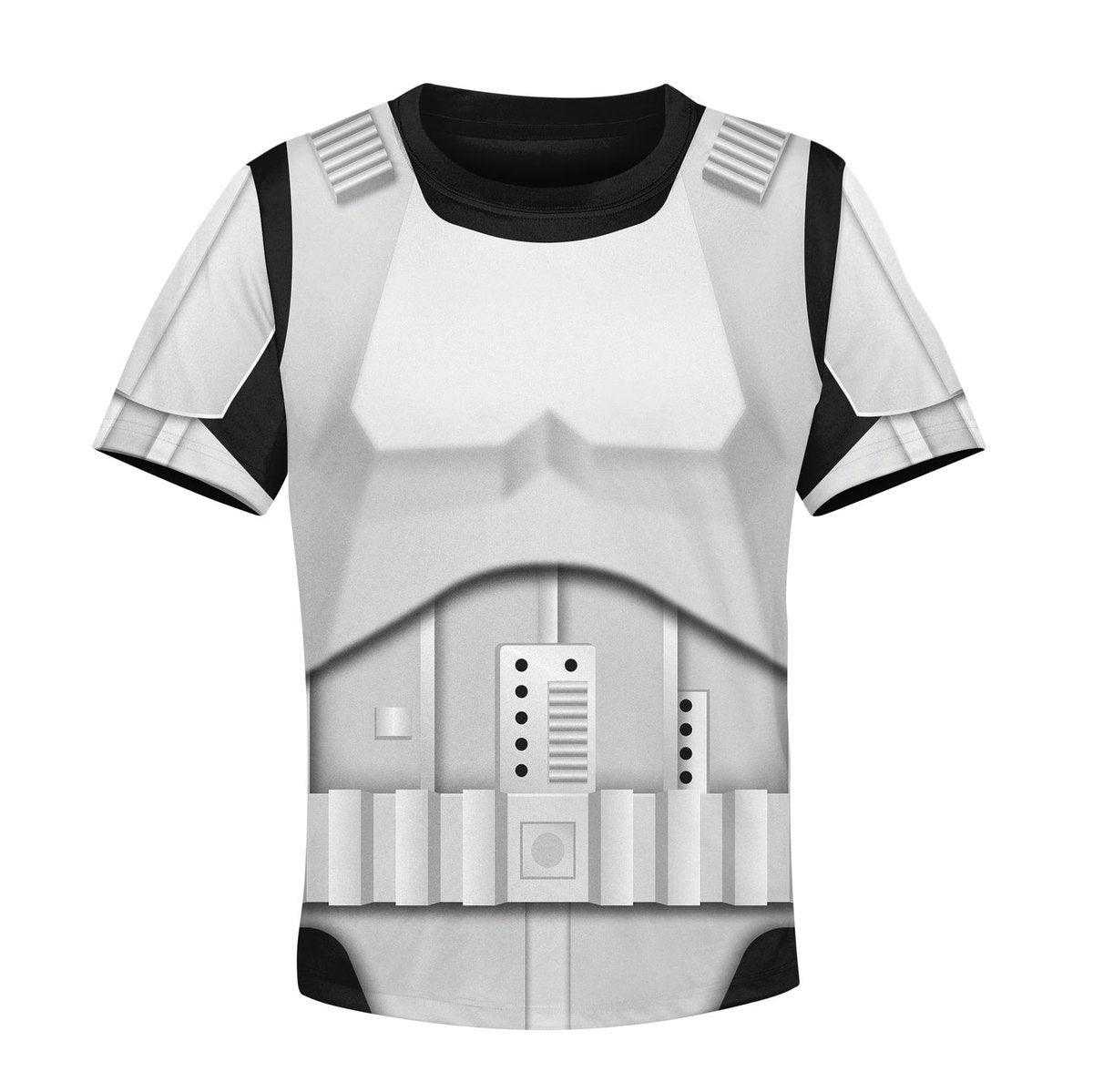 Stormtrooper 2 Hoodie Sweatshirt T-Shirt Kid Tops - Gearhomie.com