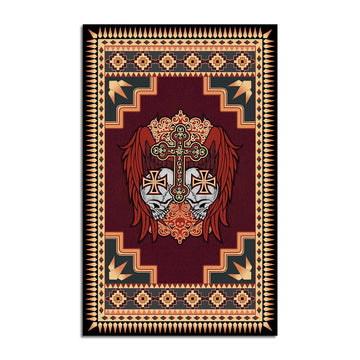 Sugar Skull Wings Rug - OodieGang