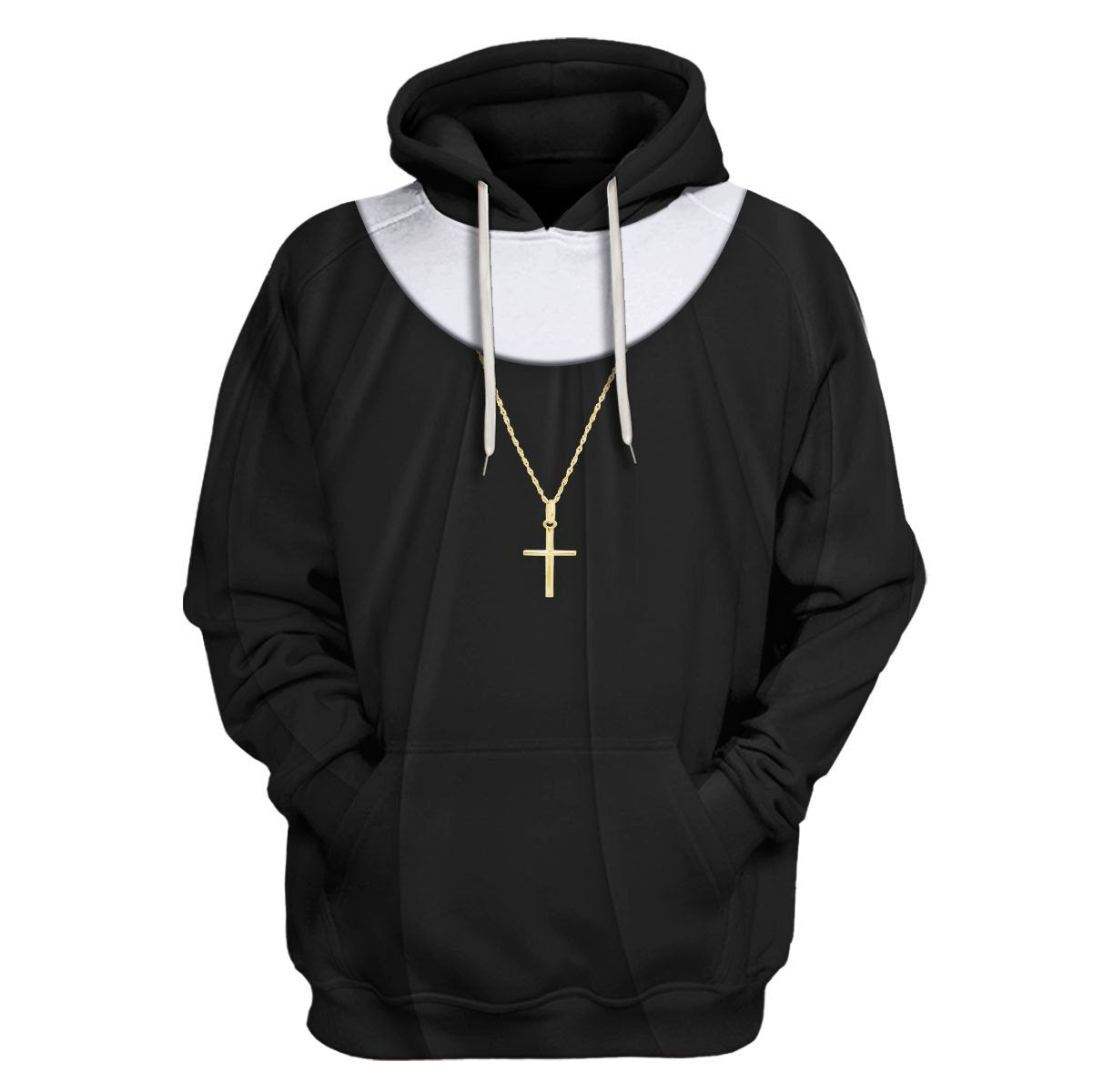 Tracksuit Tops Pullover Sweatshirt Catholic Nun Habit 3D Apparel
