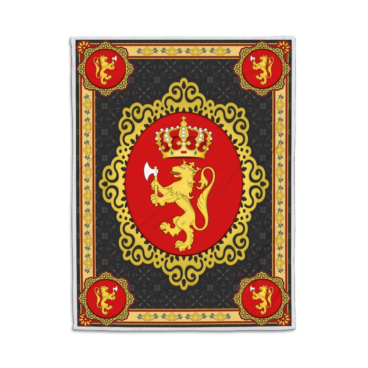 Blanket Coat Of Arms Of Norway - DucG