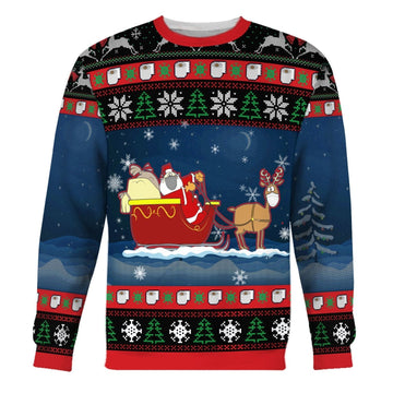 YMskins Christmas Sweater Santa 2020 3D Apparel