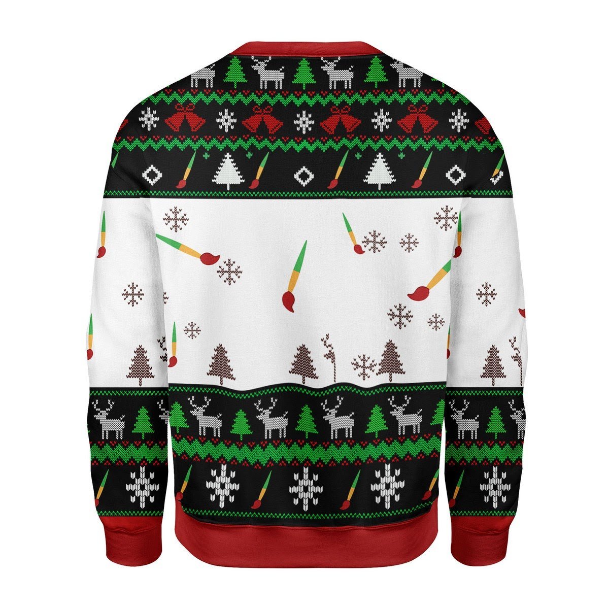 Gearhomies Christmas Unisex Sweater Frida Kahlo Christmas 3D Apparel