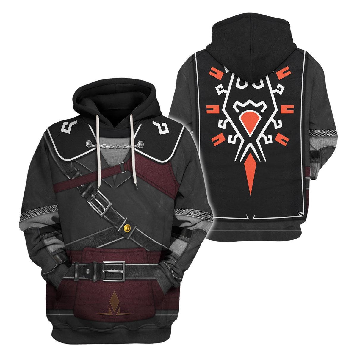 Tears Of The Kingdom Dark Link Attire Cosplay Custom Apparel - Gearhomie.com