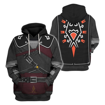 Tears Of The Kingdom Dark Link Attire Cosplay Custom Apparel - Gearhomie.com
