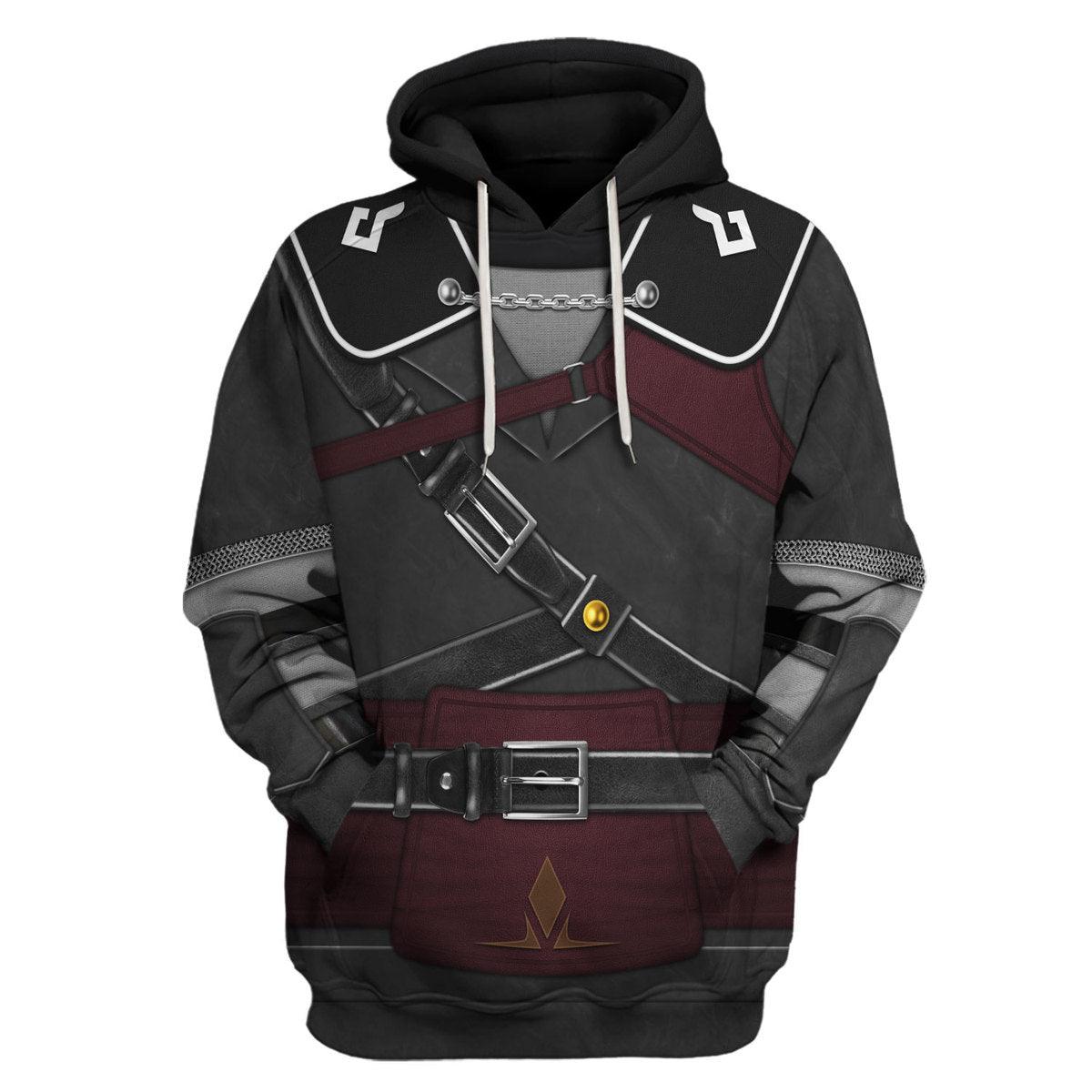 Tears Of The Kingdom Dark Link Attire Cosplay Custom Apparel - Gearhomie.com