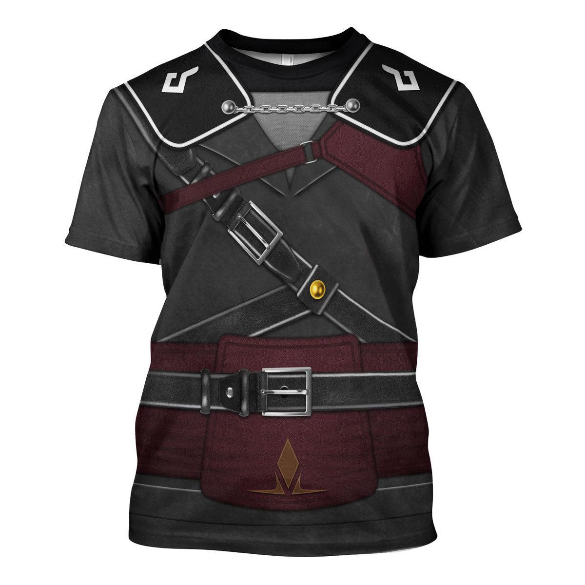 Tears Of The Kingdom Dark Link Attire Cosplay Custom Apparel - Gearhomie.com