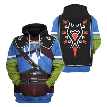 Tears Of The Kingdom Hero's Clothes - Wind Waker Unisex Hoodie Sweatshirt T-shirt Sweatpants Cosplay - Gearhomie.com