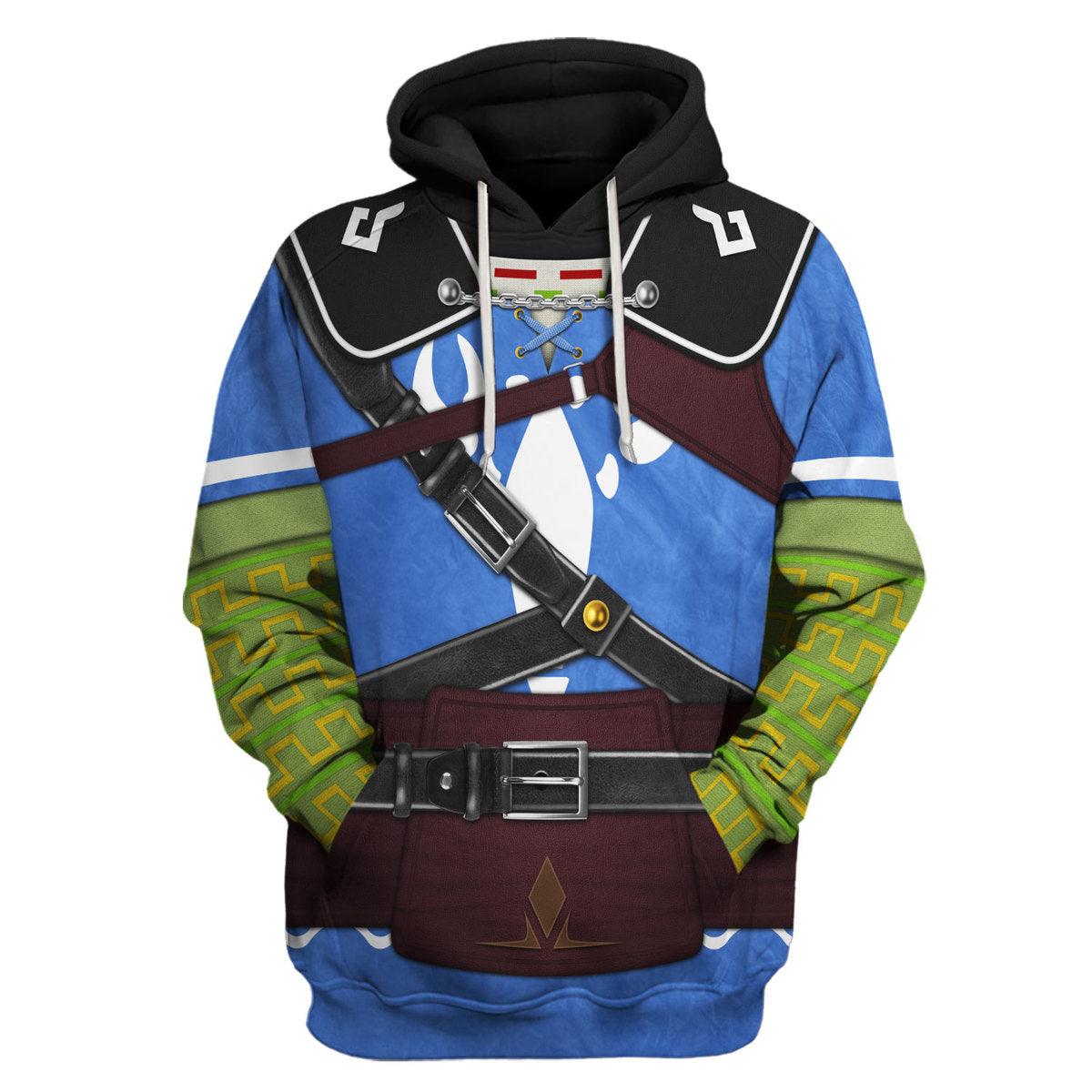 Tears Of The Kingdom Hero's Clothes - Wind Waker Unisex Hoodie Sweatshirt T-shirt Sweatpants Cosplay - Gearhomie.com