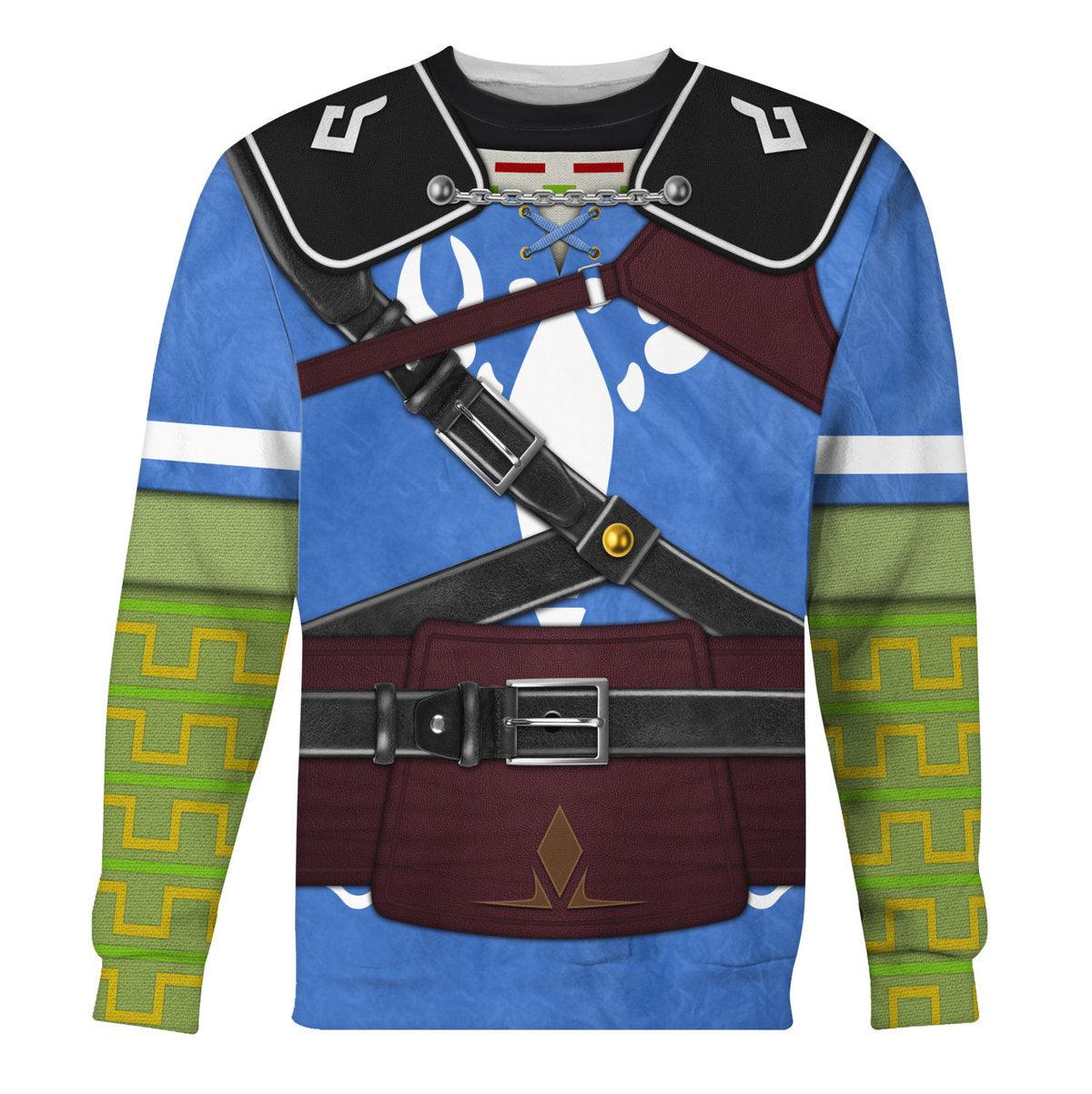 Tears Of The Kingdom Hero's Clothes - Wind Waker Unisex Hoodie Sweatshirt T-shirt Sweatpants Cosplay - Gearhomie.com