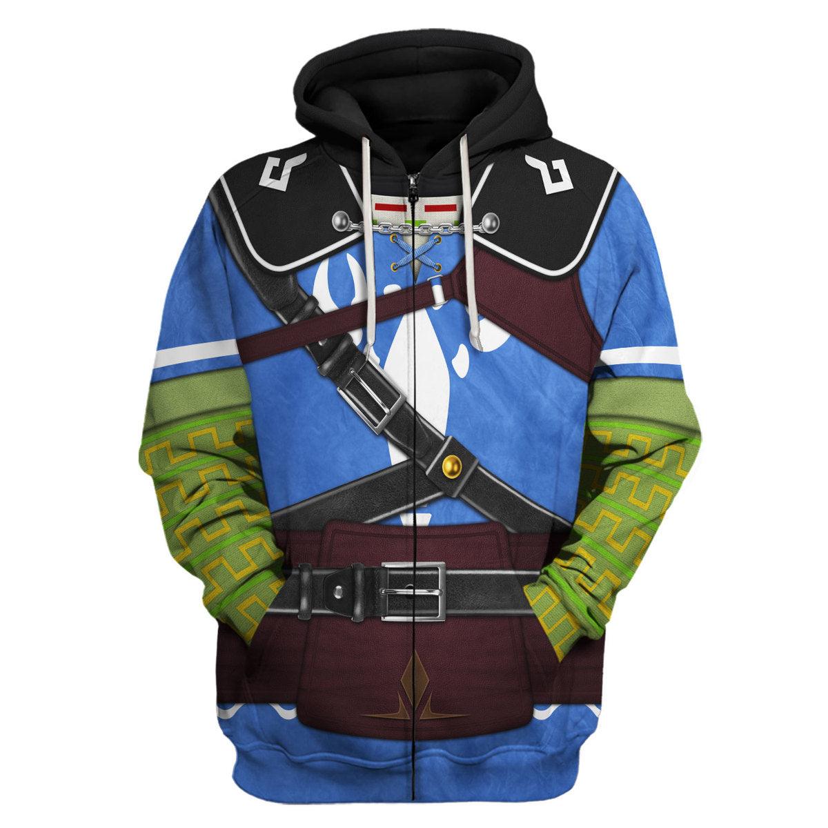 Tears Of The Kingdom Hero's Clothes - Wind Waker Unisex Hoodie Sweatshirt T-shirt Sweatpants Cosplay - Gearhomie.com