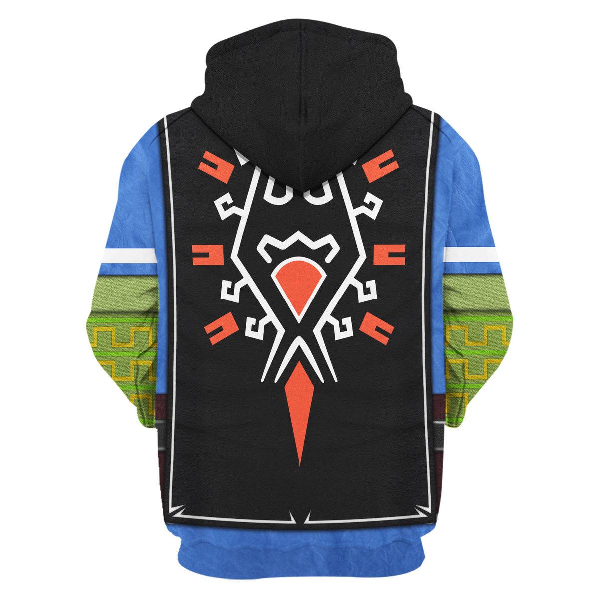Tears Of The Kingdom Hero's Clothes - Wind Waker Unisex Hoodie Sweatshirt T-shirt Sweatpants Cosplay - Gearhomie.com