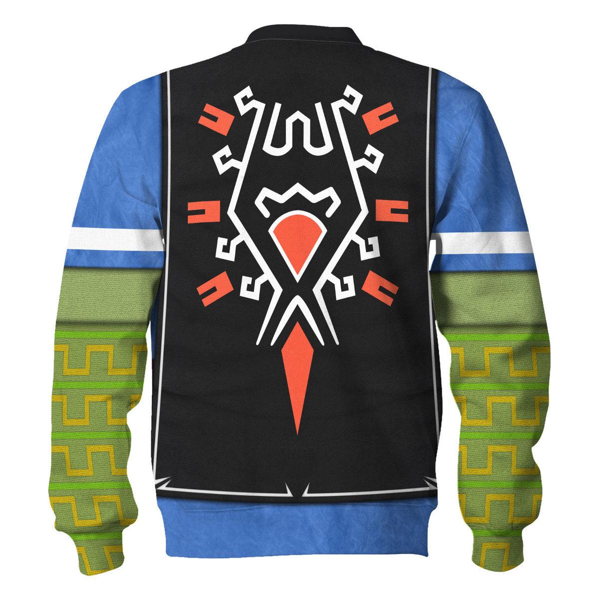 Tears Of The Kingdom Hero's Clothes - Wind Waker Unisex Hoodie Sweatshirt T-shirt Sweatpants Cosplay - Gearhomie.com