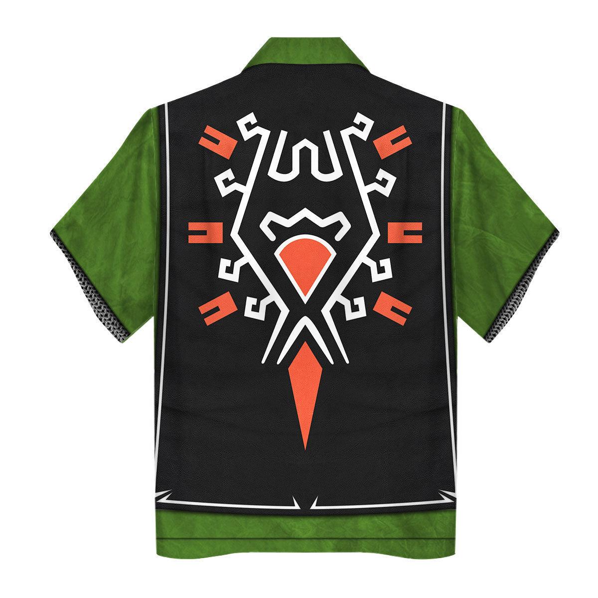 Tears Of The Kingdom Knights of Skyloft Green Unisex Hoodie Sweatshirt T-shirt Sweatpants Cosplay - Gearhomie.com