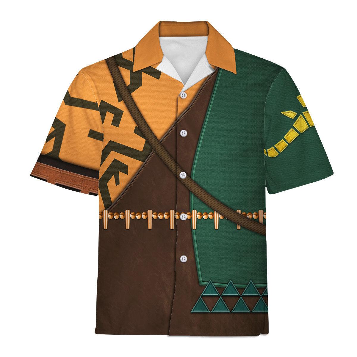 Tears Of The Kingdom Link Attire Unisex Hoodie Sweatshirt T-shirt Sweatpants Cosplay - Gearhomie.com