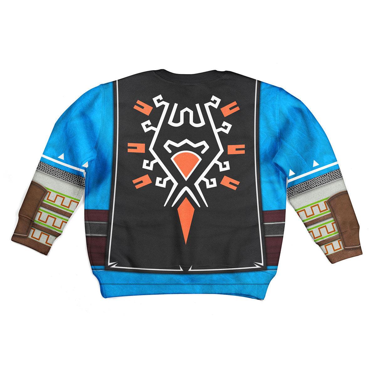 Tears Of The Kingdom Link Champion's Tunic Kid Wool Sweater - Gearhomie.com