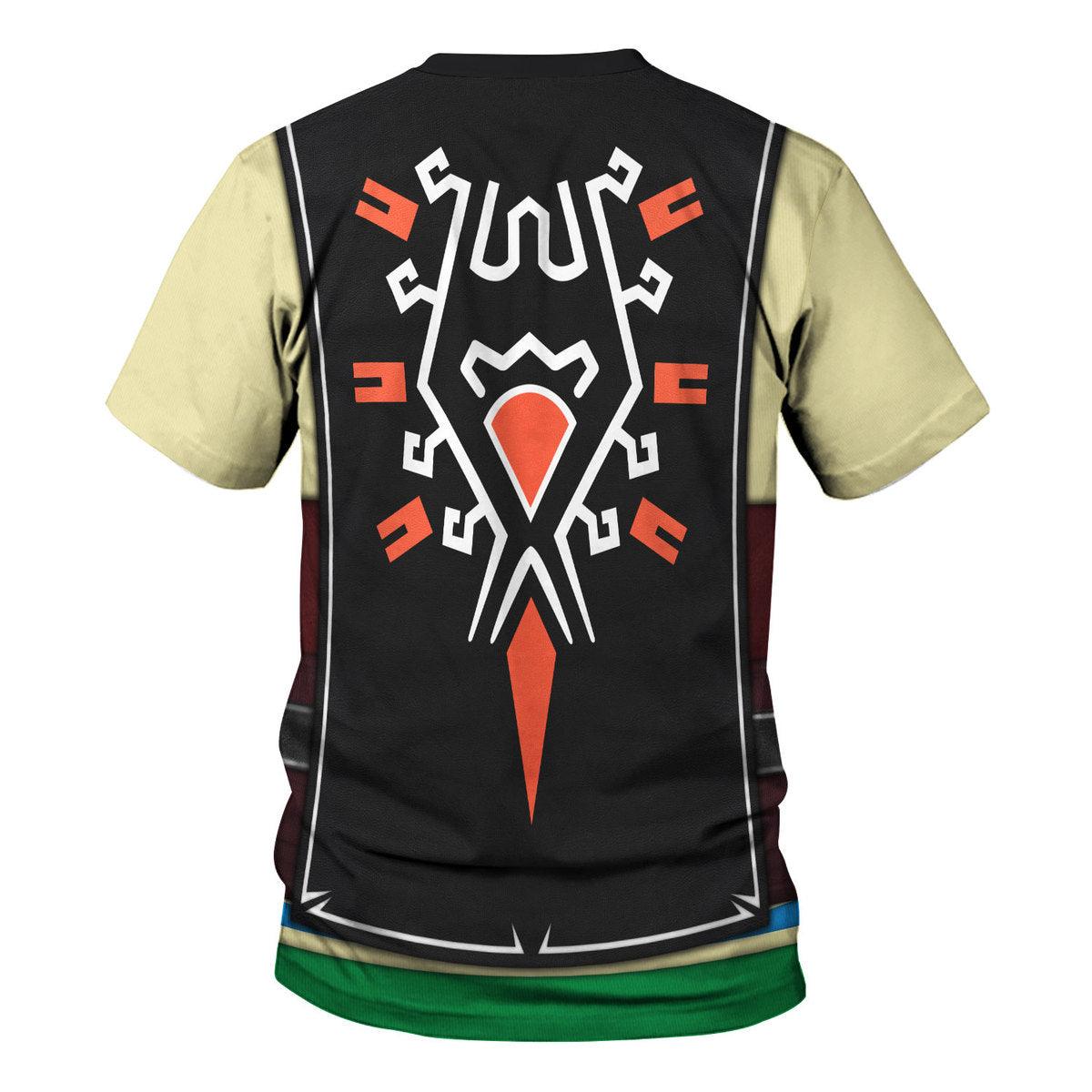 Tears Of The Kingdom Skyloft Uniform - Skyward Sword Unisex Hoodie Sweatshirt T-shirt Sweatpants Cosplay - Gearhomie.com