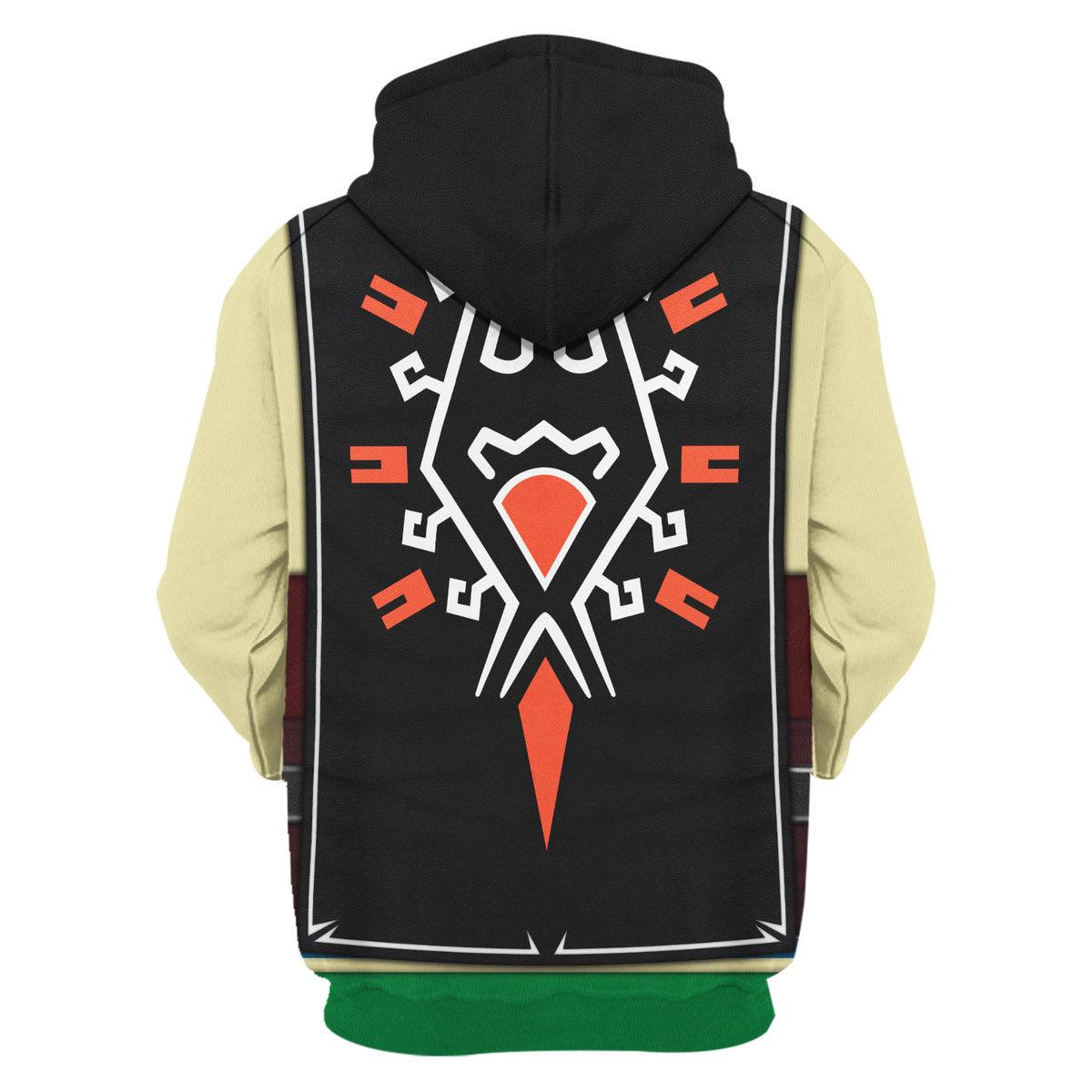 Tears Of The Kingdom Skyloft Uniform - Skyward Sword Unisex Hoodie Sweatshirt T-shirt Sweatpants Cosplay - Gearhomie.com