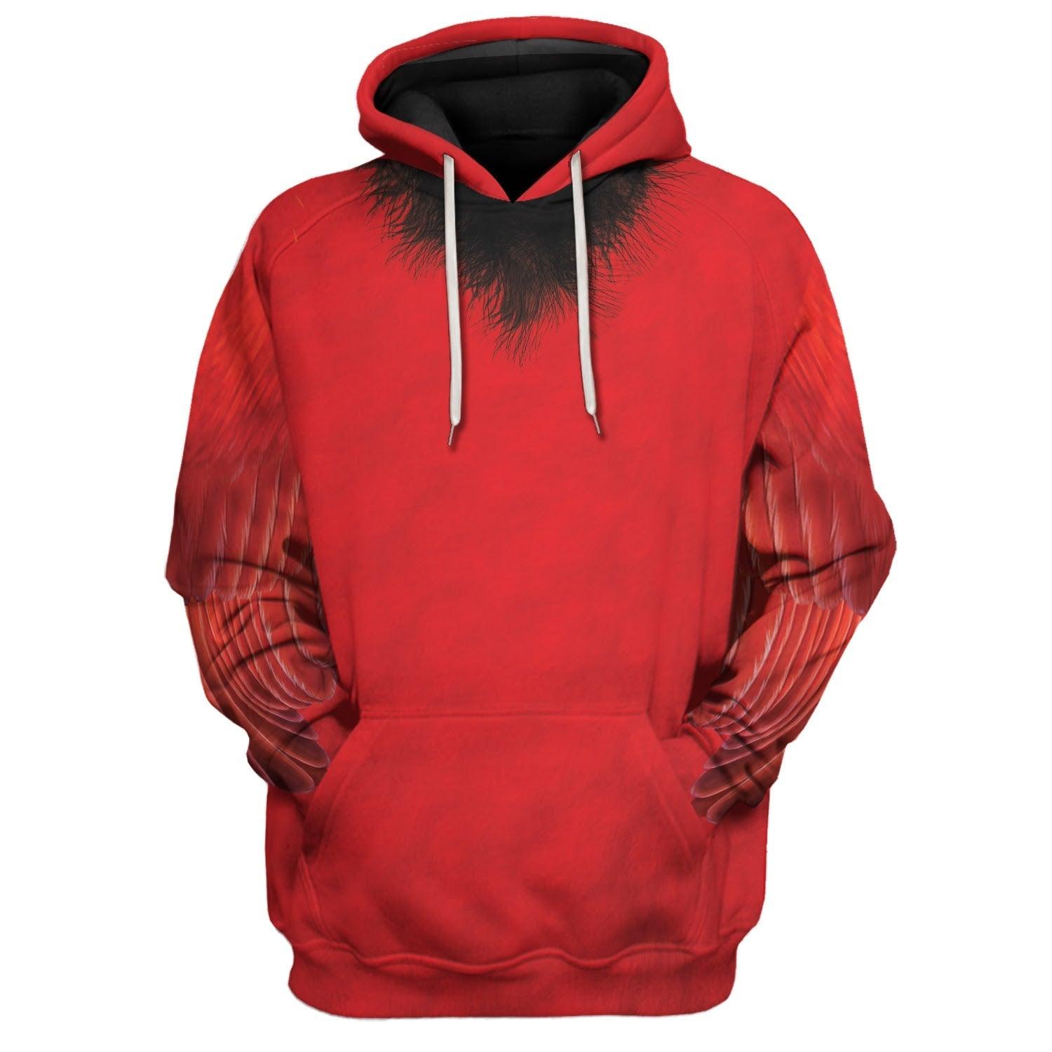 The Cardinal Bird Animal Cosplay T-shirt Hoodie Sweatpants Apparel - DucG