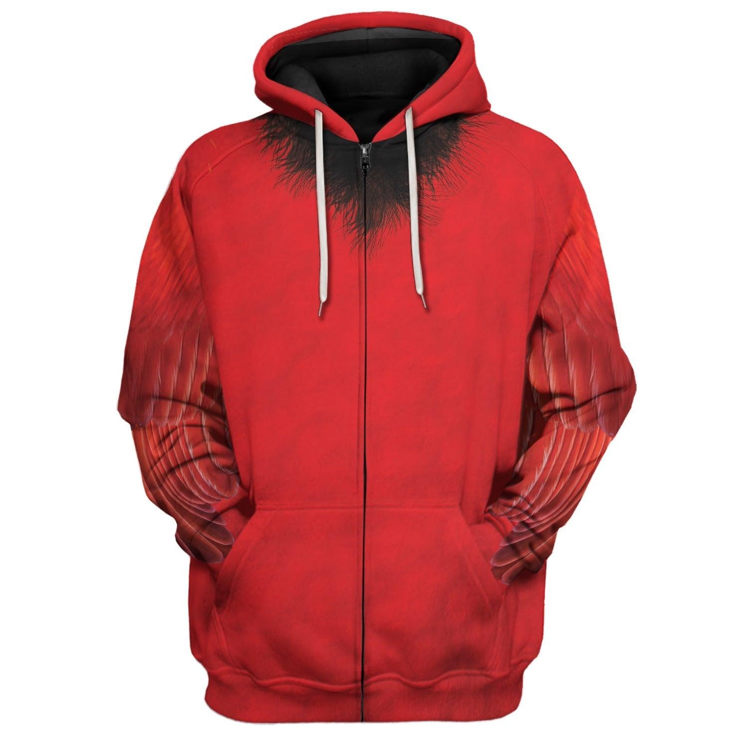 The Cardinal Bird Animal Cosplay T-shirt Hoodie Sweatpants Apparel - DucG