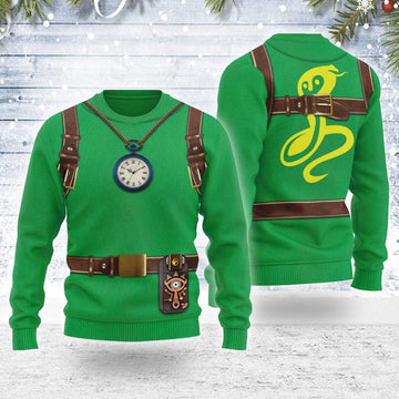 Tingle Themed Costume Unisex Christmas Wool Sweater - Gearhomie.com