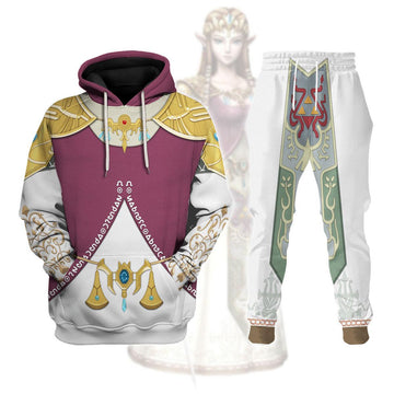 Twilight Princess Attire Unisex Hoodie Sweatshirt T-shirt Sweatpants Cosplay - Gearhomie.com
