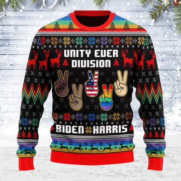 Unity Ever Division Ugly Christmas Sweater - OodieGang