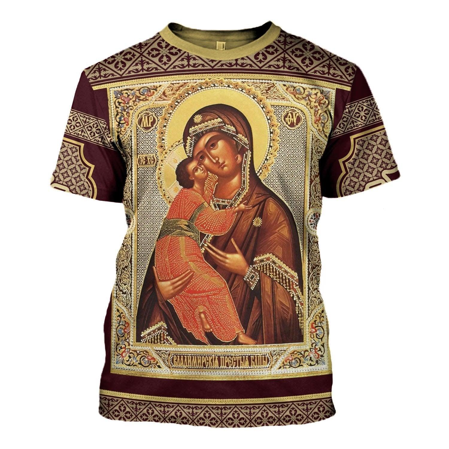 Virgin Of Vladimir Tops - DucG
