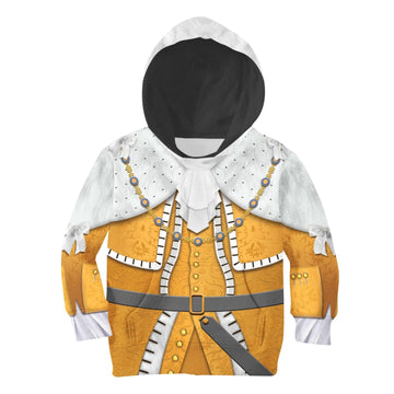 Kid George III of the United Kingdom Kid Hoodie