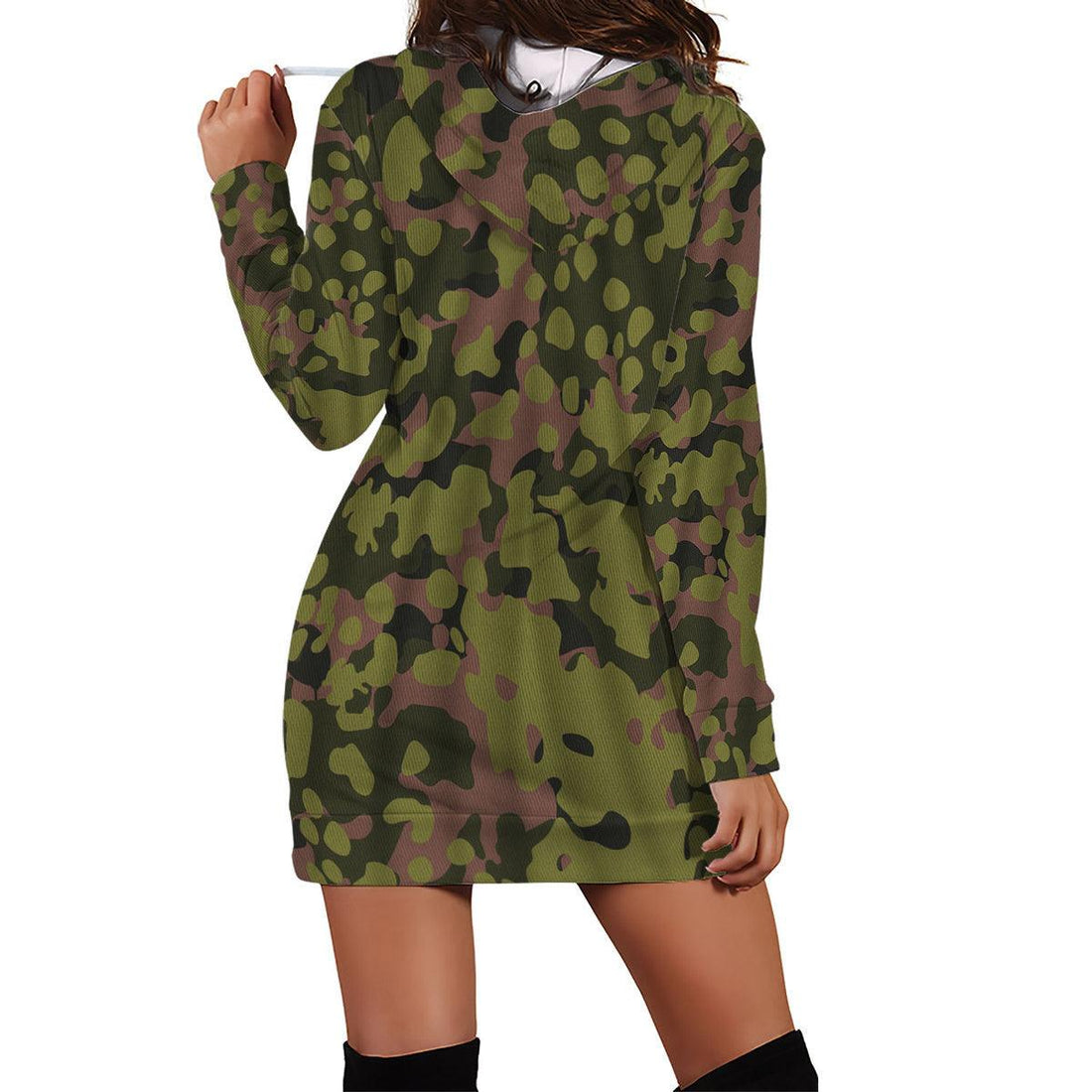 Waffen SS Type II M42 Oakleaf A Smock Dark Variant Dress Hoodie - OodieGang