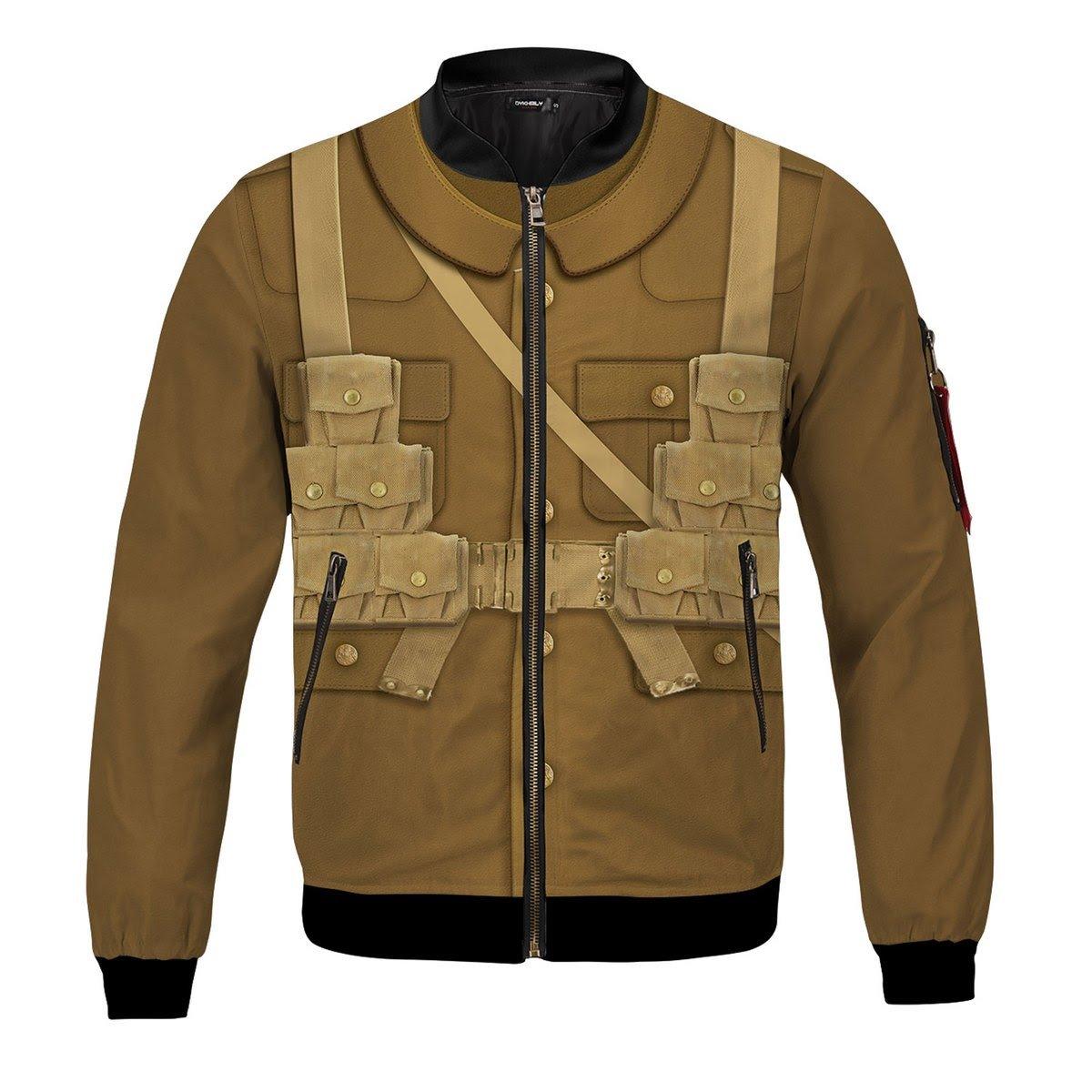 World War 1 Uniform British Soldiers Bomber Jacket - DucG
