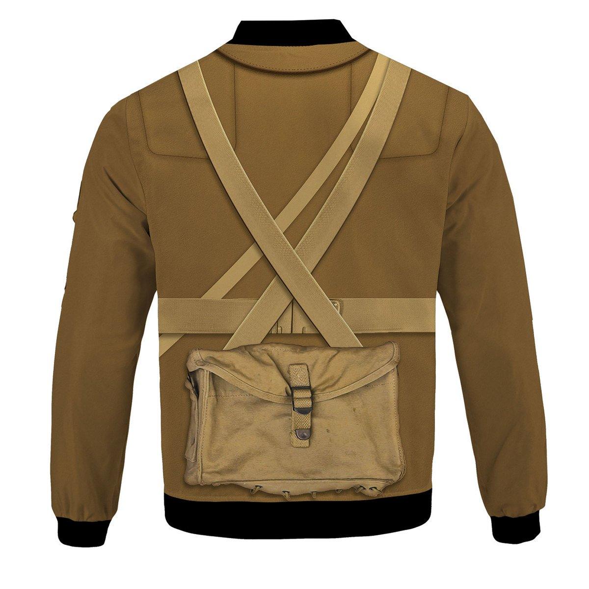 World War 1 Uniform British Soldiers Bomber Jacket - DucG