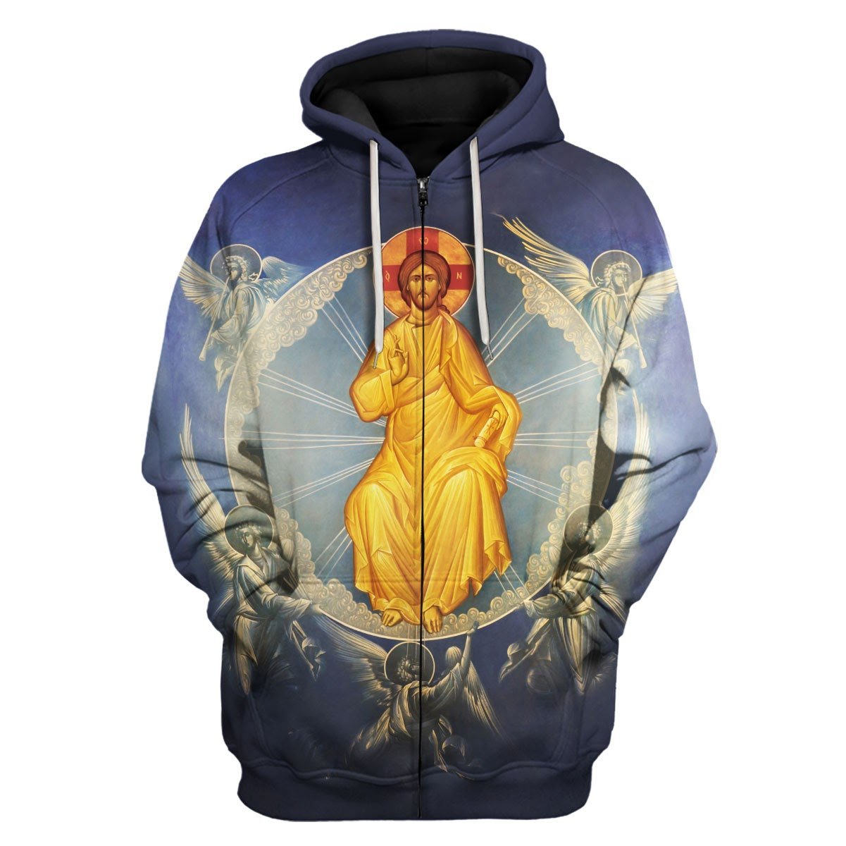 YMskins Tops Pullover Sweatshirt Eastern Orthodox 3D Apparel