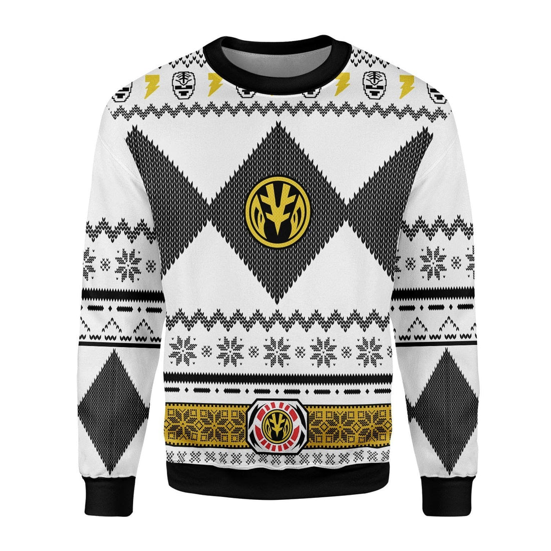 Gearhomies 3D Sweatshirt White MightyApparel