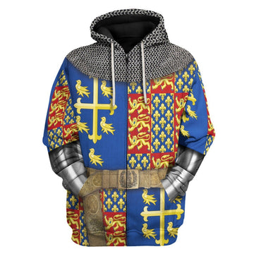 King Richard II Fleece Zip Hoodie