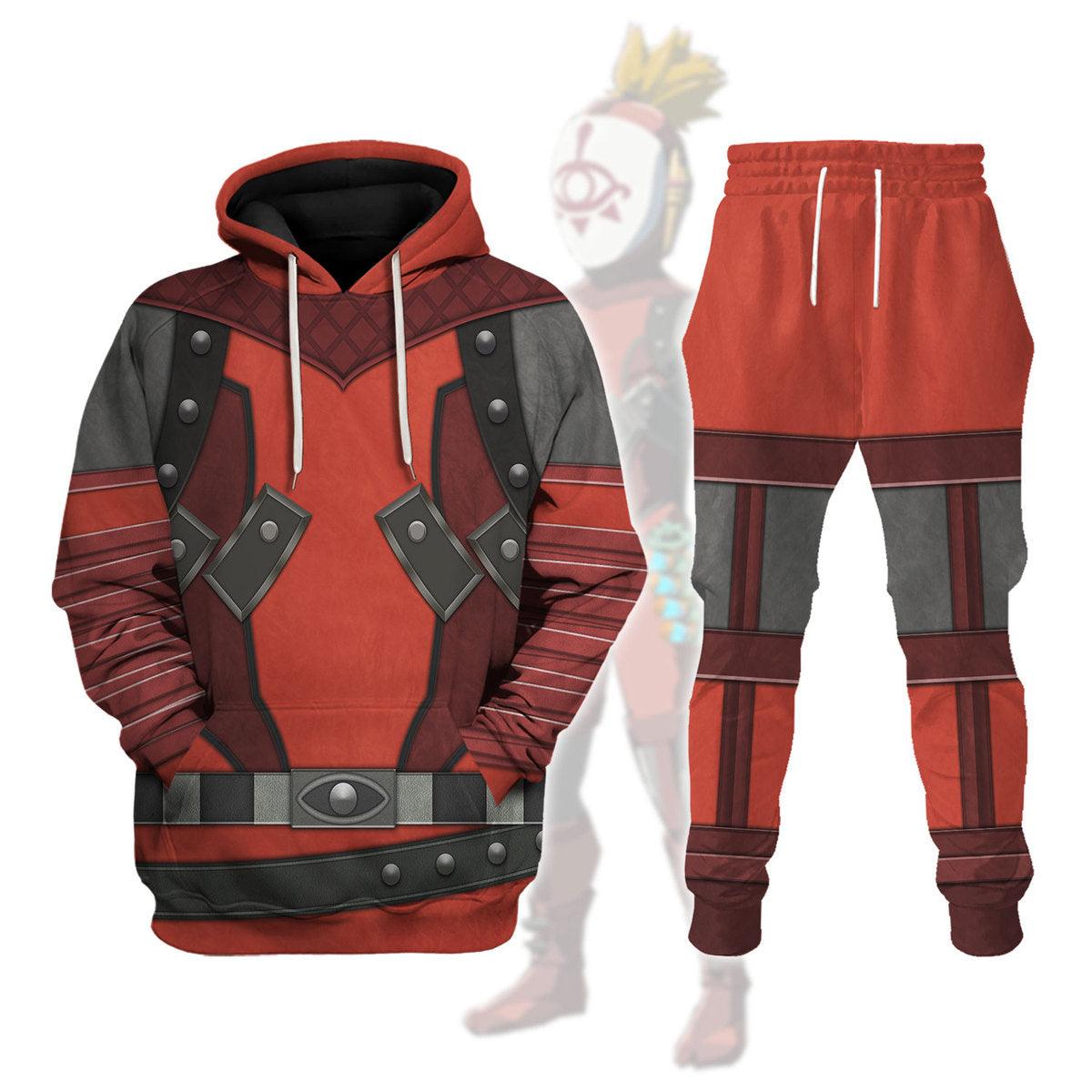 Yiga Attire Unisex Hoodie Sweatshirt T-shirt Sweatpants Cosplay - Gearhomie.com