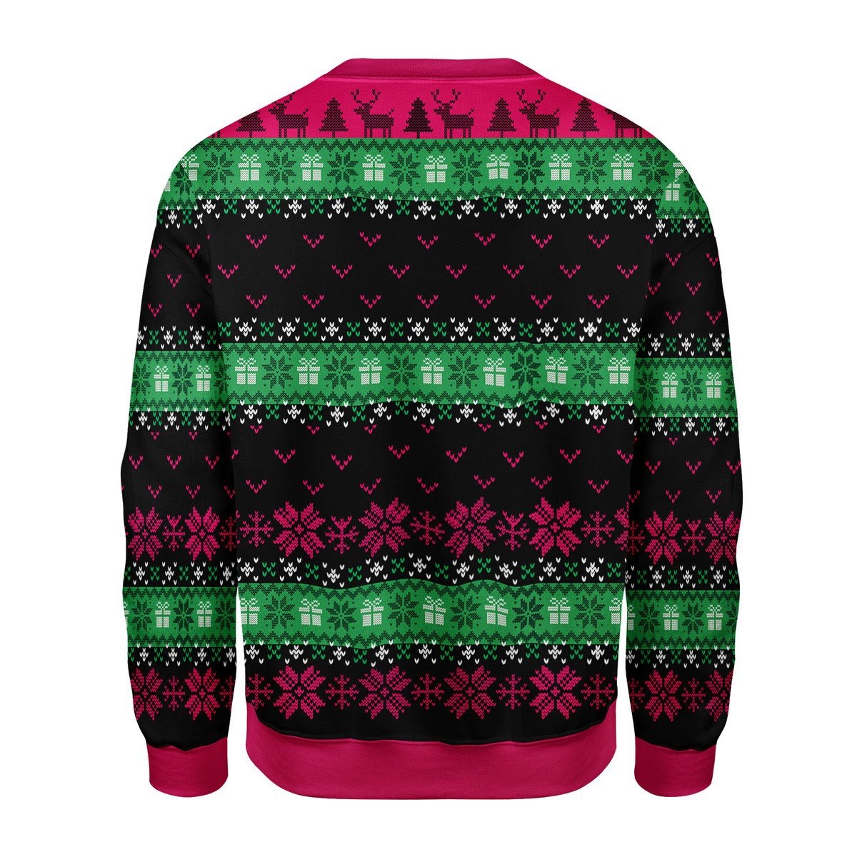 YMskins Christmas Sweater Stink Stank Stunk Breast Cancer 3D Apparel