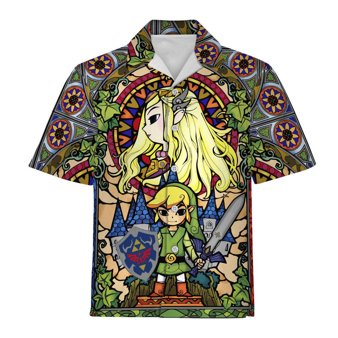 Zelda Windwaker Hawaiian Shirt - Gearhomie.com