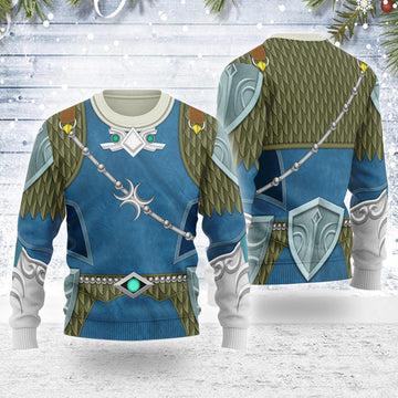 Zora Armor Themed Costume Unisex Christmas Wool Sweater - Gearhomie.com