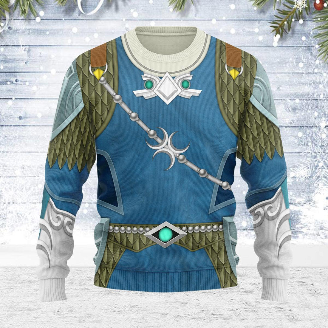Zora Armor Themed Costume Unisex Christmas Wool Sweater - Gearhomie.com